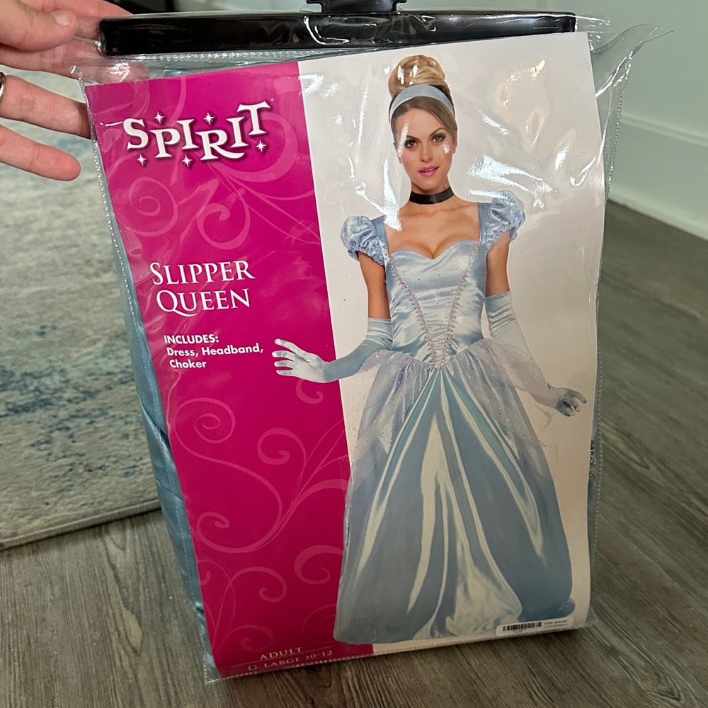 Spirit Blue Slipper Queen Costume